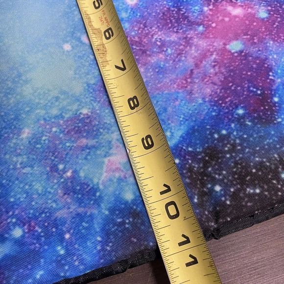 Galaxy Space Laptop Sleeve New Case Padded Zip Up Soft Inside 15” x 11” - Picture 6 of 6